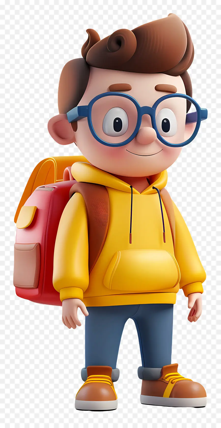 Aluno Da Escola，Menino Dos Desenhos Animados PNG