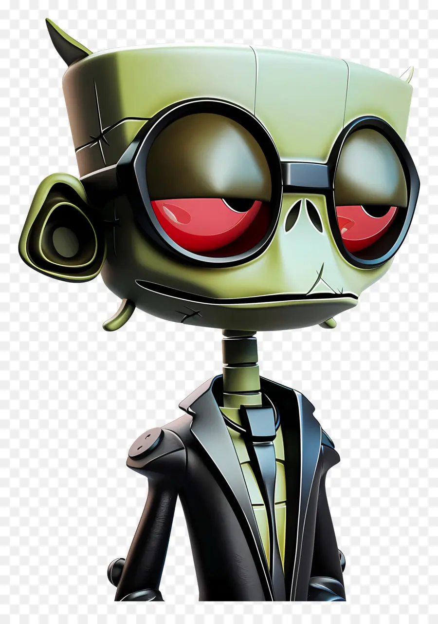 Invasor Zim，Personagem Alienígena PNG