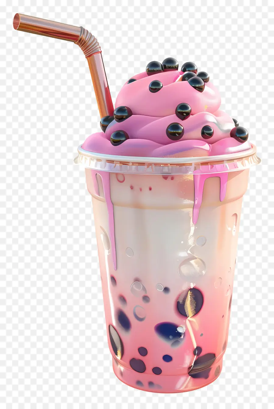 Bebida Boba，Chá De Bolhas PNG