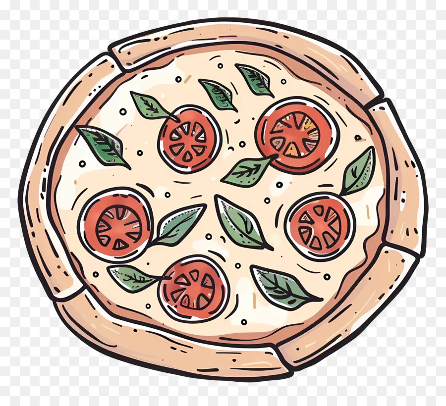 Pizza Marguerita，Pizza PNG