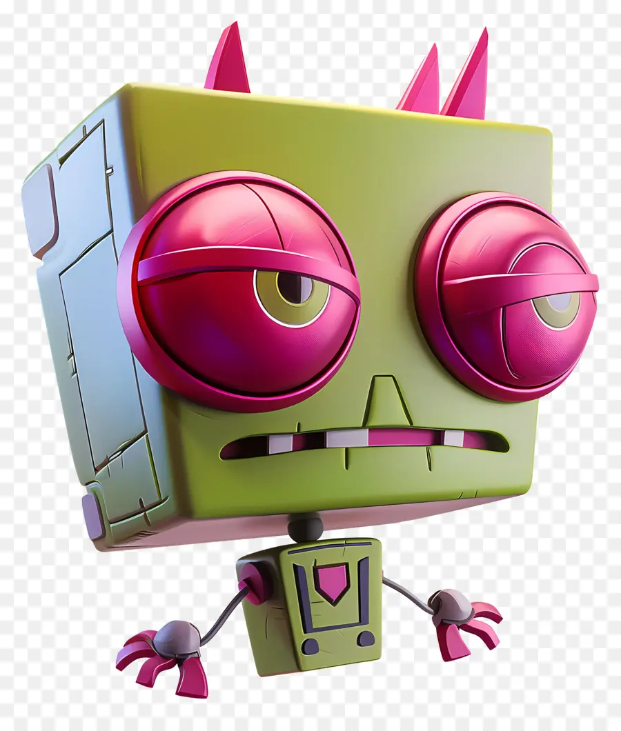 Invasor Zim，Robô De Desenho Animado PNG