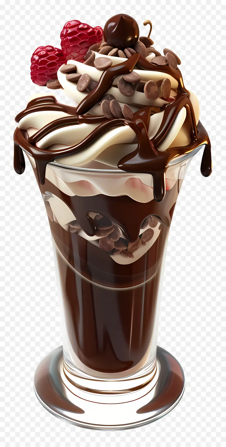 Parfait De Chocolate，Sundae De Chocolate PNG