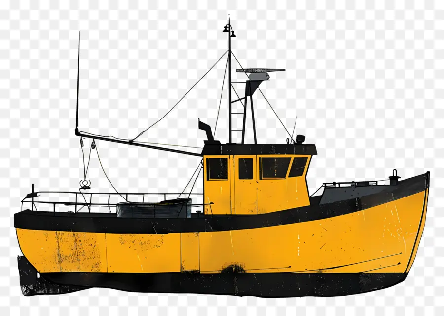 Barco，Barco De Pesca PNG