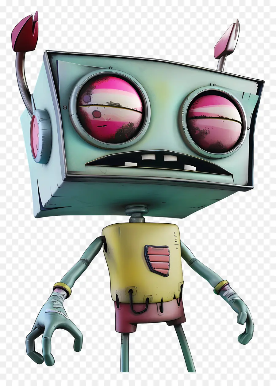 Invasor Zim，Robô PNG