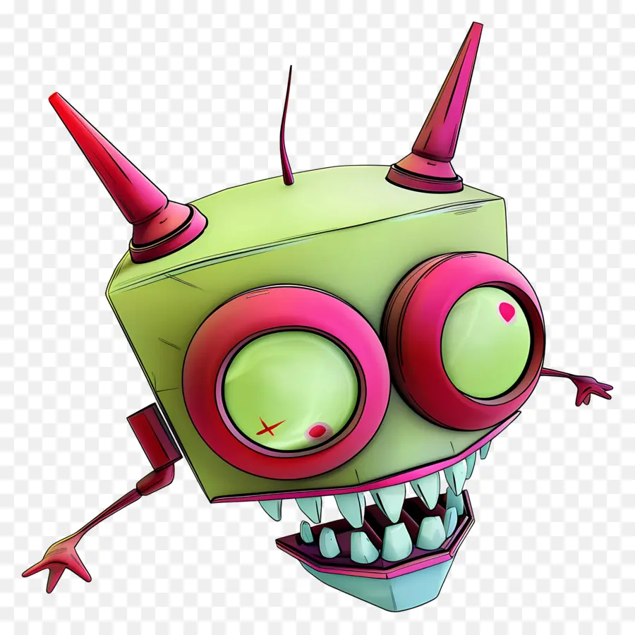 Invasor Zim，Robô PNG