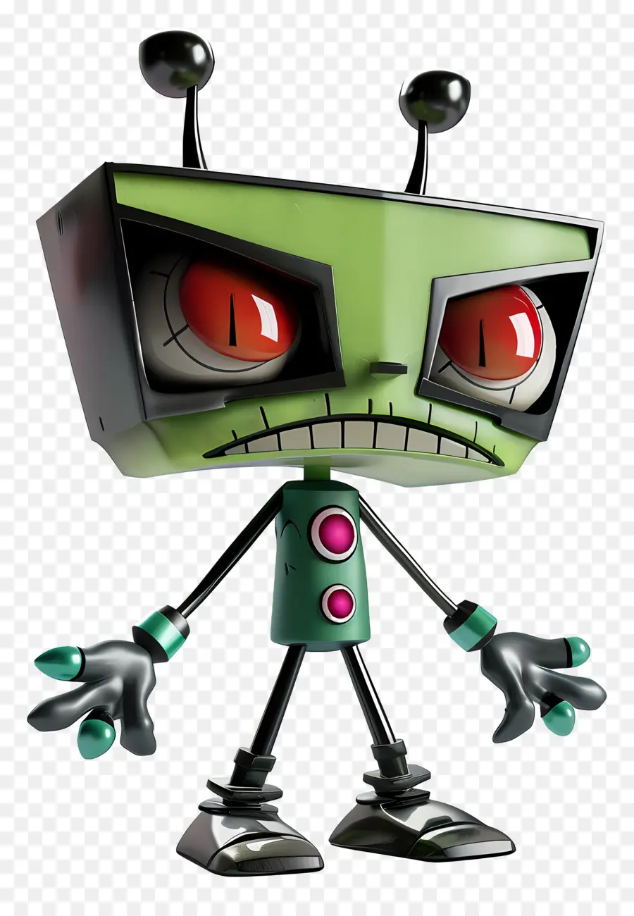 Invasor Zim，Robô PNG