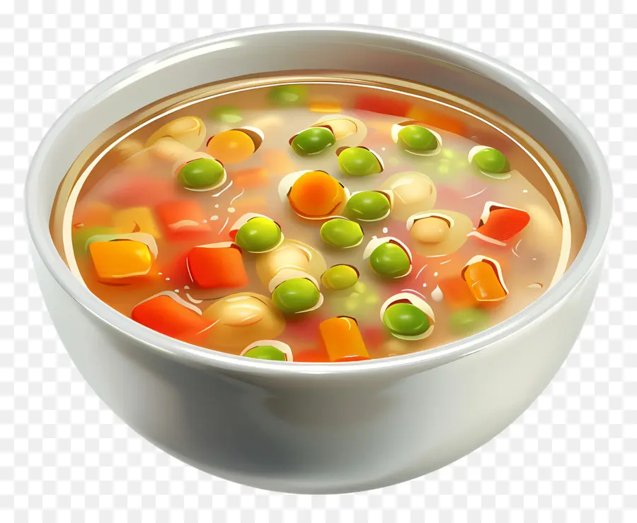 Sopa Minestrone，Sopa De Legumes PNG