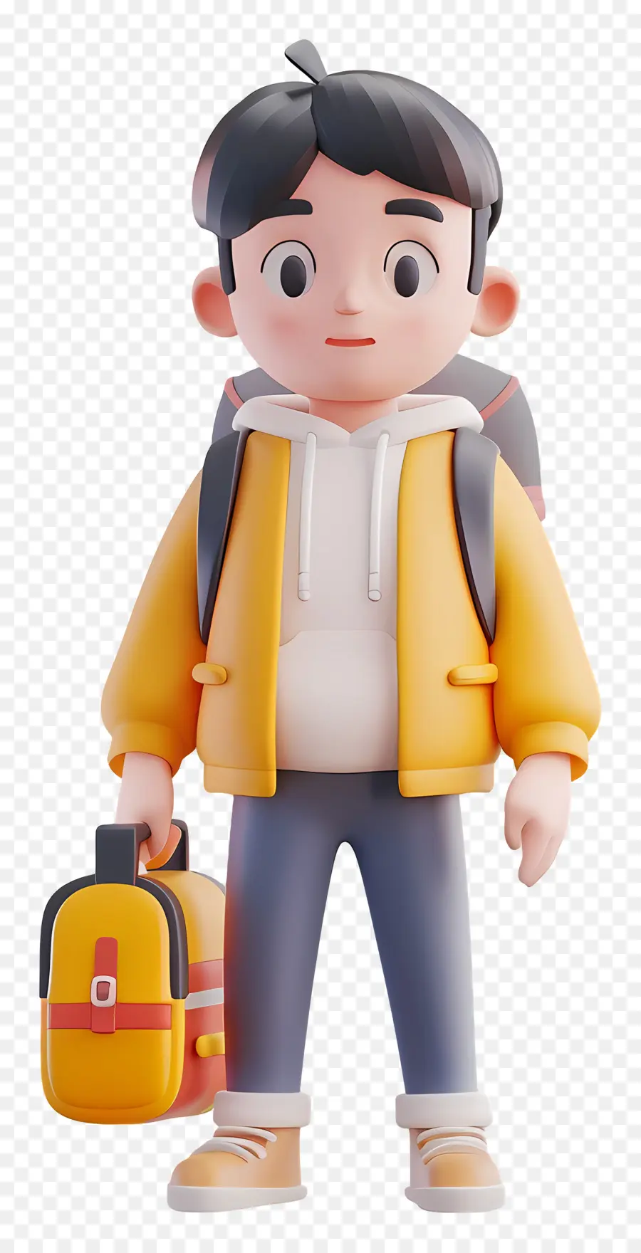 Aluno Da Escola，Menino Dos Desenhos Animados PNG