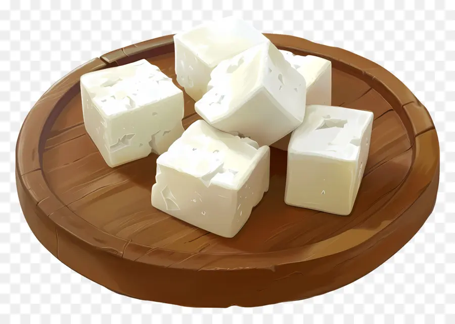 Queijo Feta，Cubos De Queijo PNG