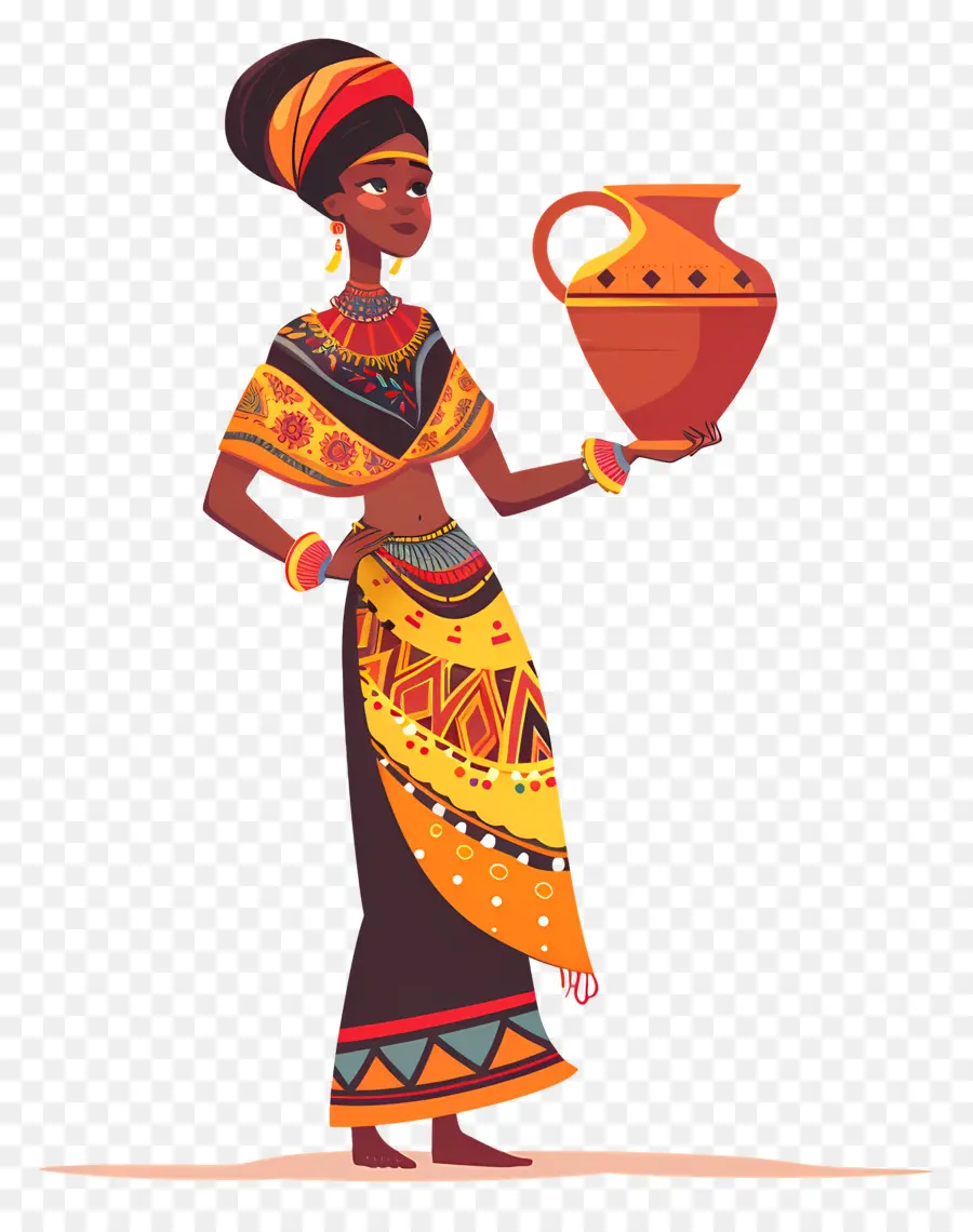 Mulher Aborígine Africana，Mulher Com Maconha PNG