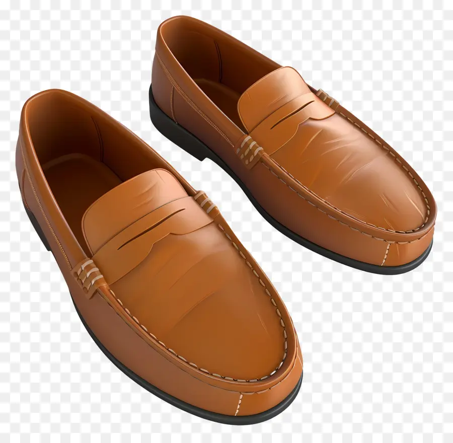 Mocassins，Sapato PNG