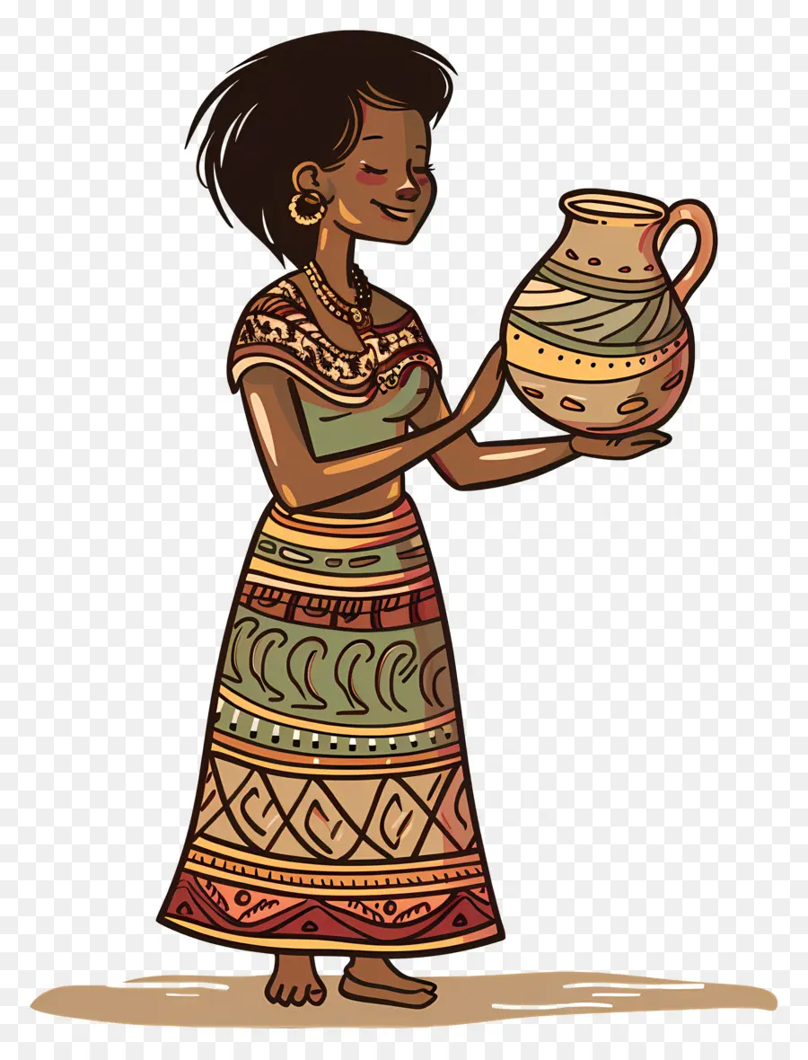 Mulher Aborígine Africana，Mulher Com Maconha PNG