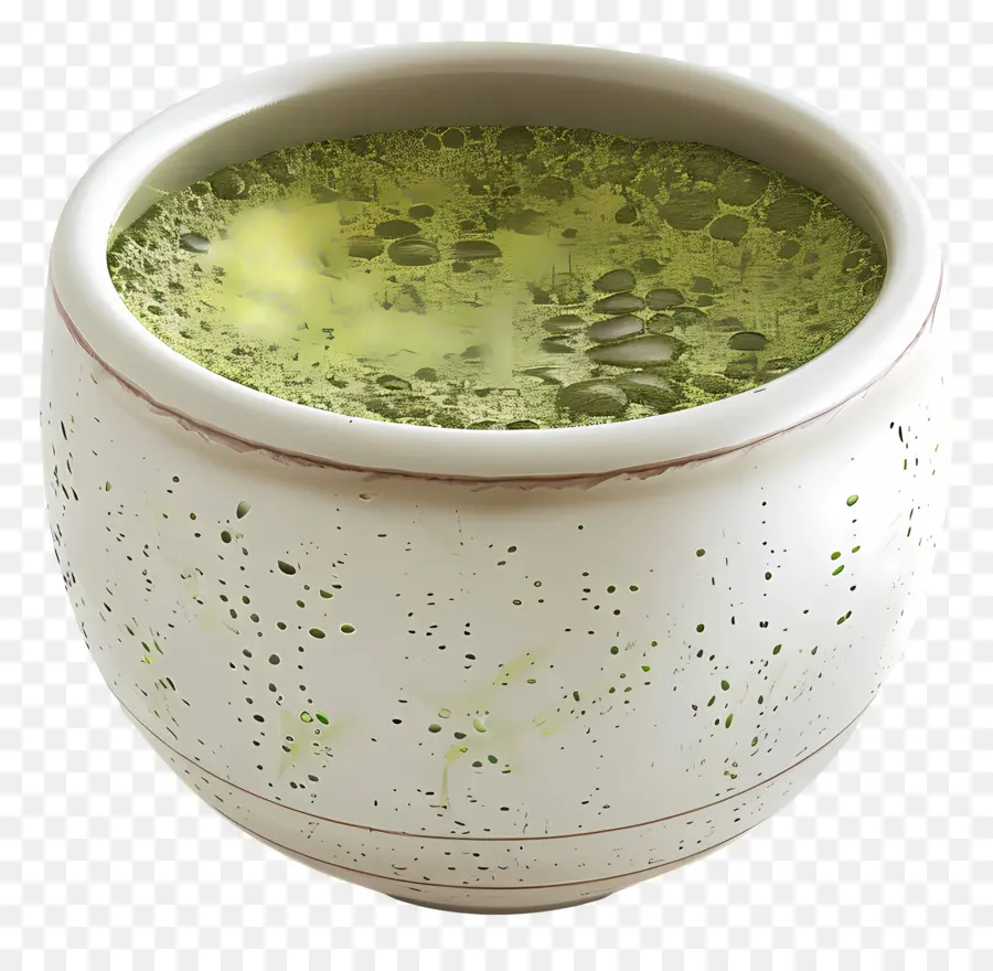 Chá Matcha，Sopa Verde PNG