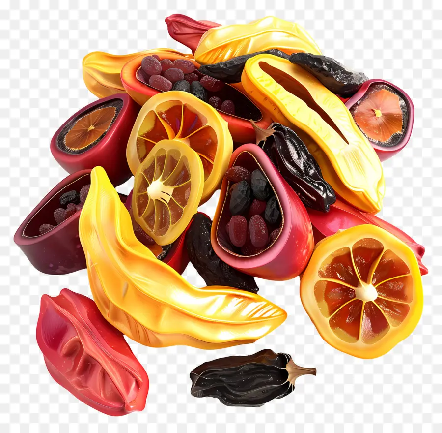 Frutas Secas，Sortido PNG