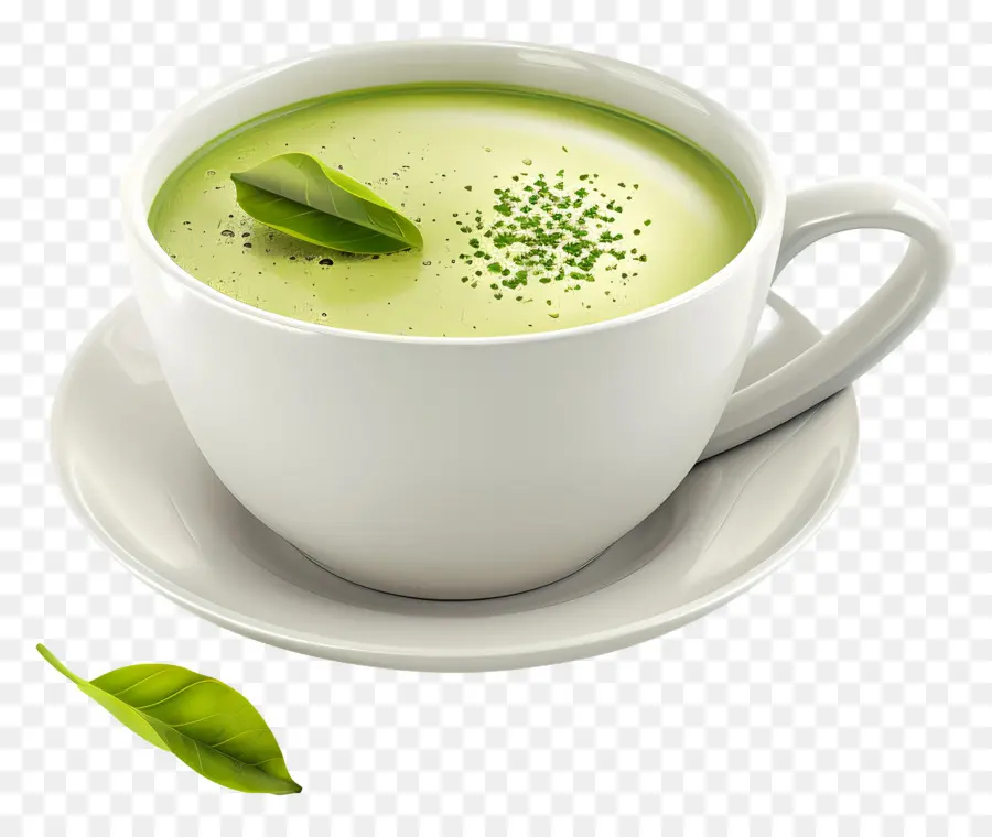 Chá Matcha，Chá Verde PNG