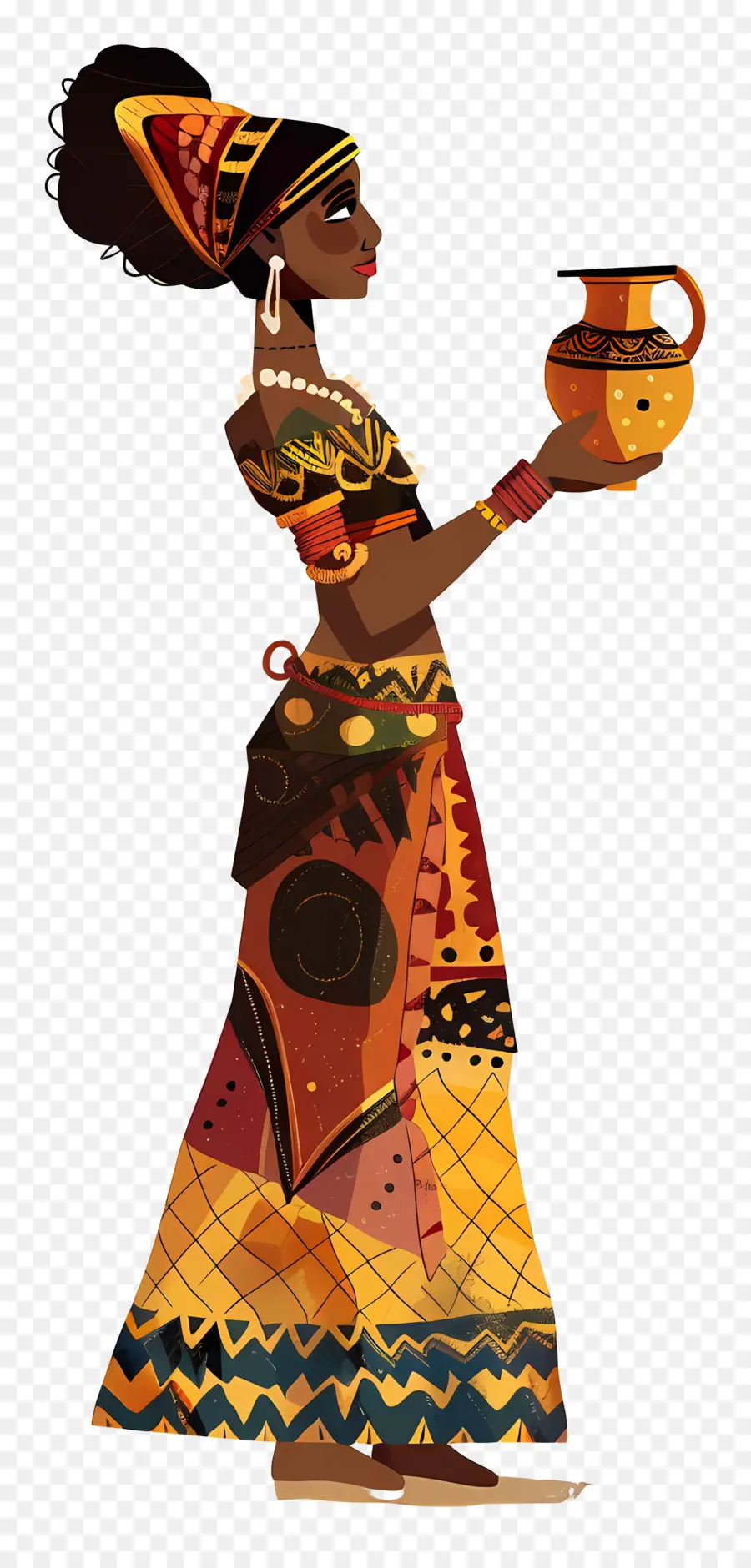 Mulher Aborígine Africana，Mulher PNG