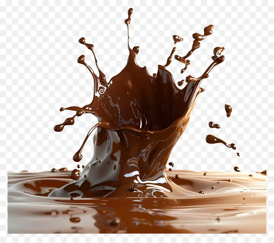 Respingo De Chocolate，Chocolate PNG