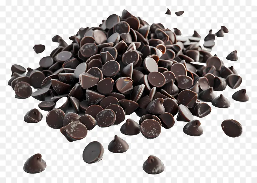 Lascas De Chocolate，Sobremesa PNG