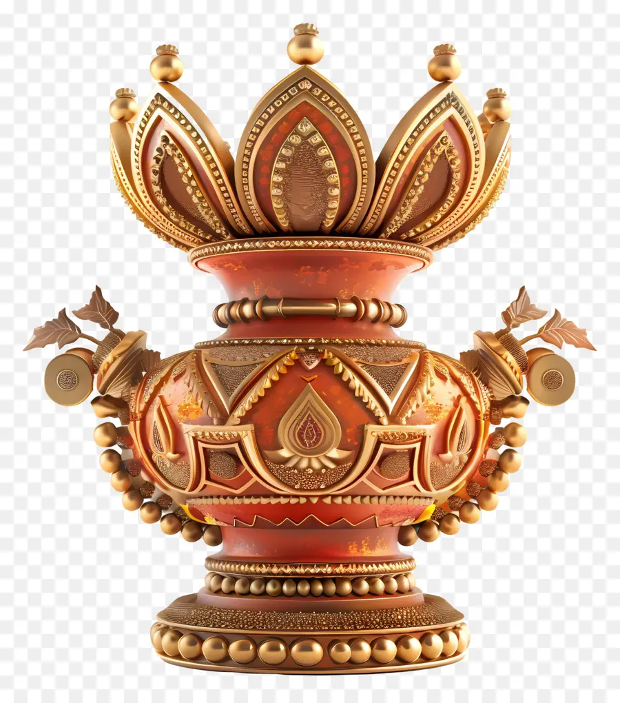 Puja Kalash，Pote Decorativo PNG