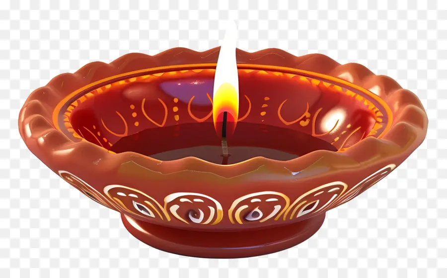 Diwali Diya，Lâmpada Decorativa PNG