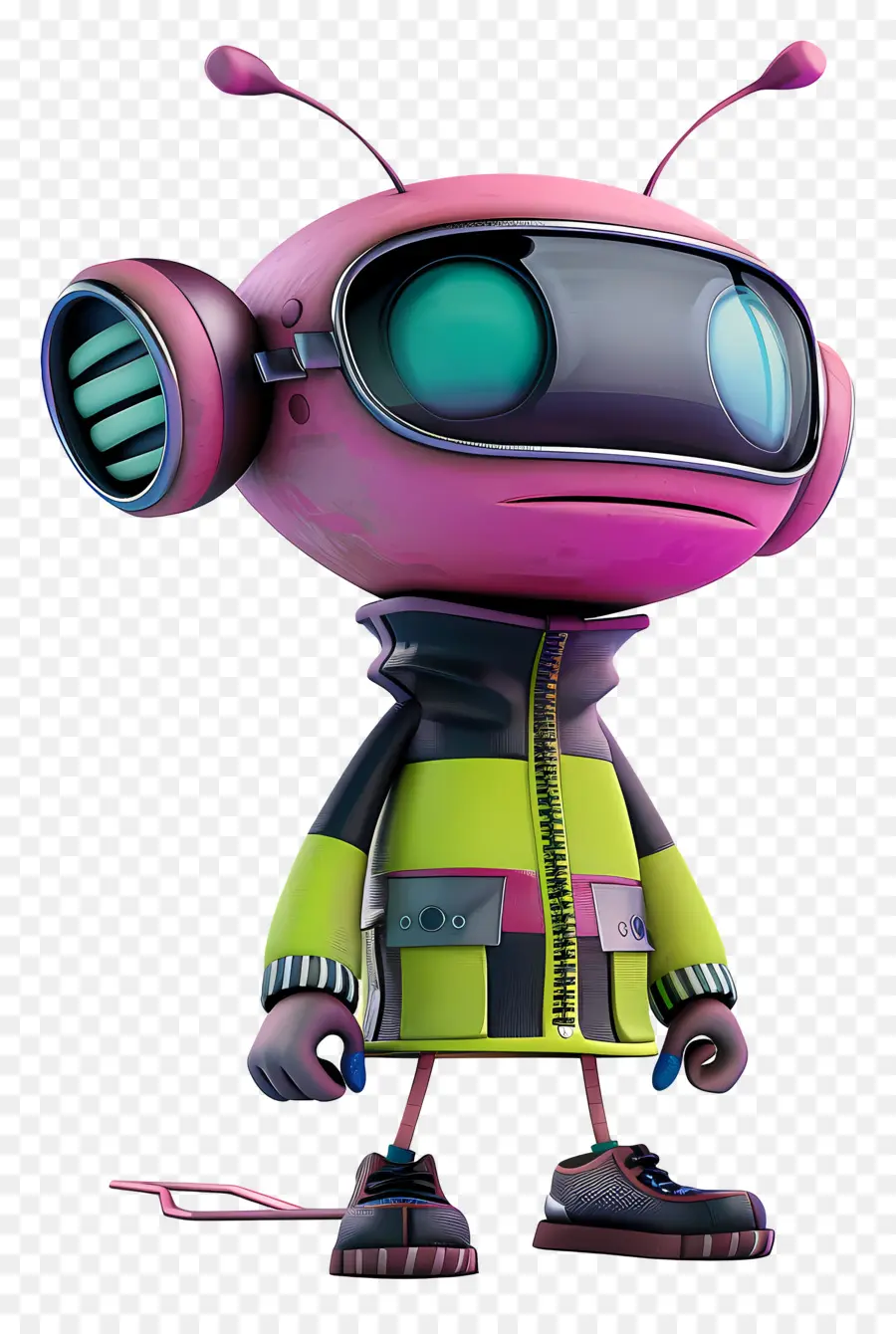 Invasor Zim，Personagem Robô PNG