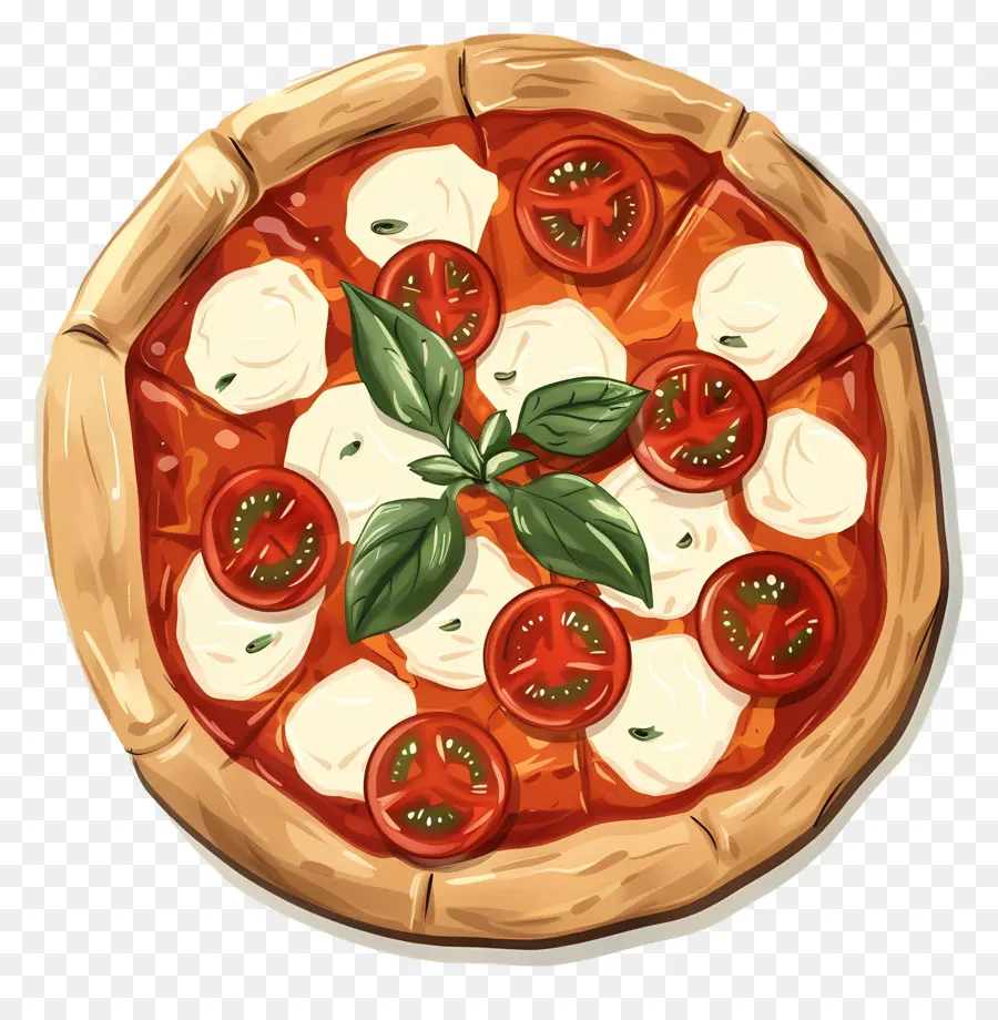 Pizza Marguerita，Pizza PNG