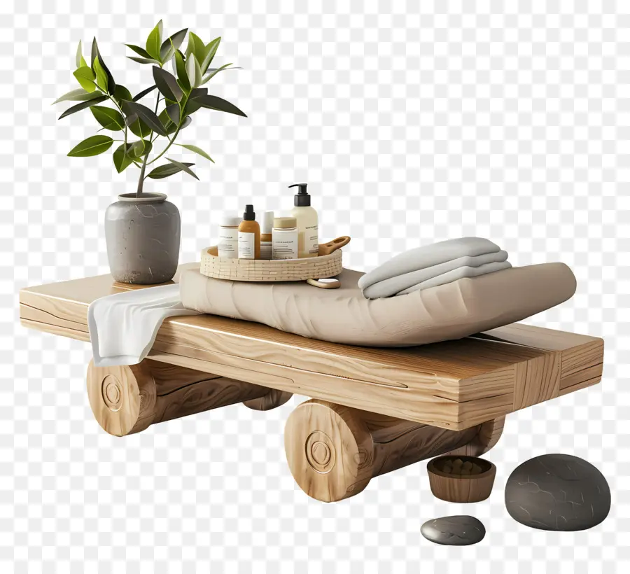 Tratamento De Spa，Mesa De Spa PNG