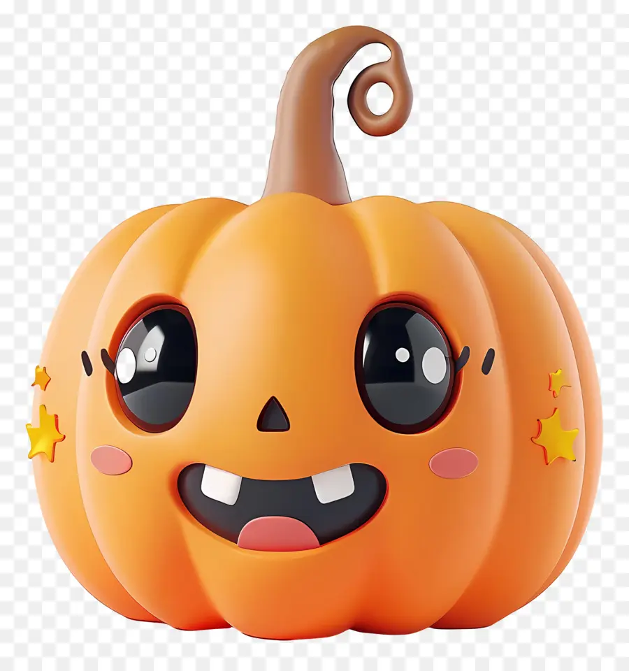 Linda Abóbora De Halloween，Abóbora Sorridente PNG