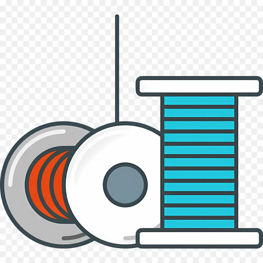 Filamento Para Impressora 3d，Linhas De Costura PNG