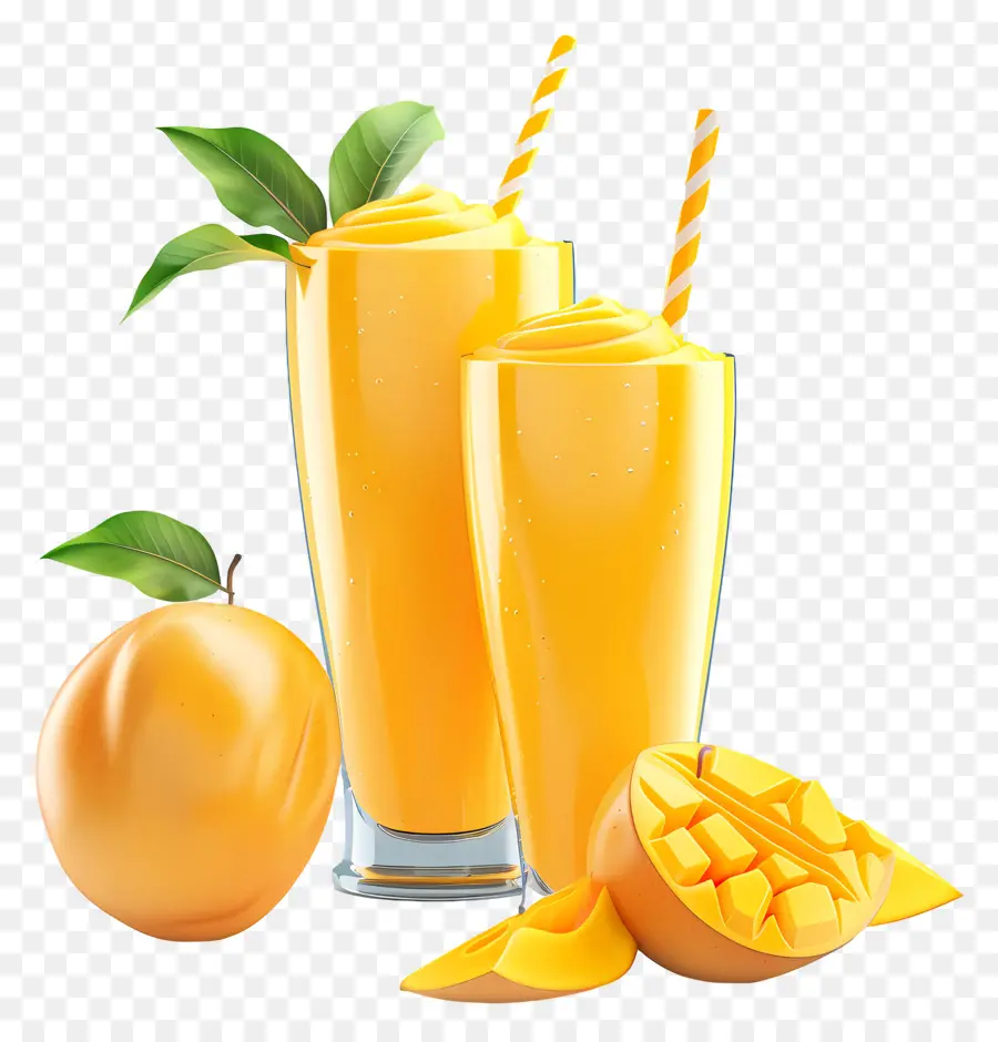 Smoothies De Manga，Suco De Manga PNG