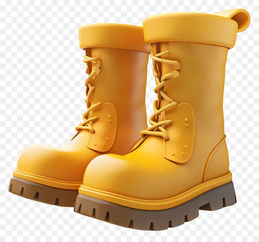 Botas，Botas Amarelas PNG