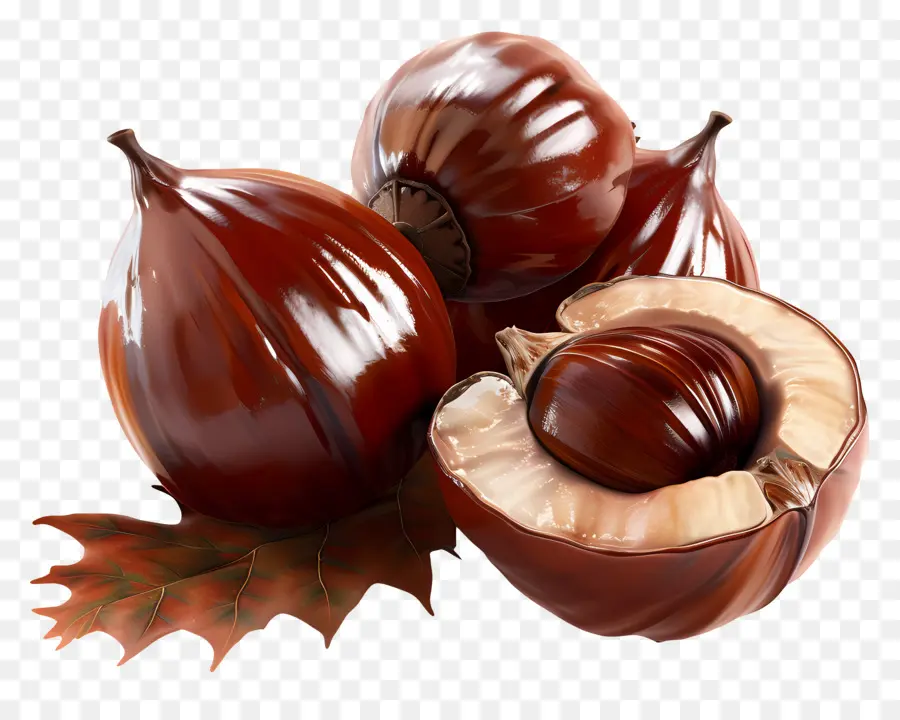 Castanhas，Noz PNG