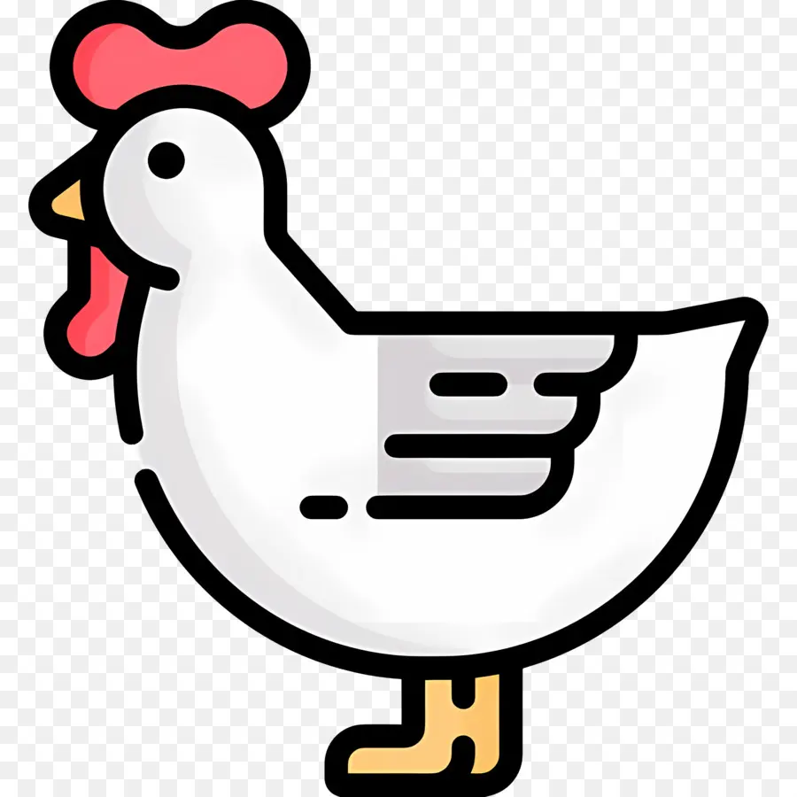 Frango，Frango De Desenho Animado PNG