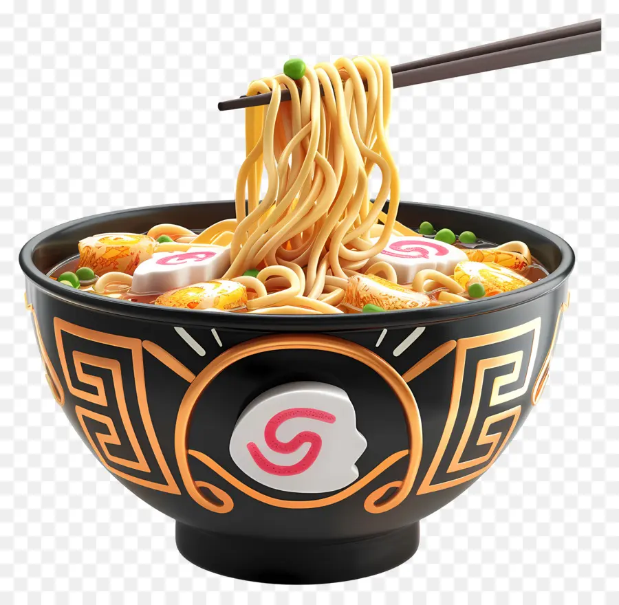 Tigela De Macarrão，Ramen PNG