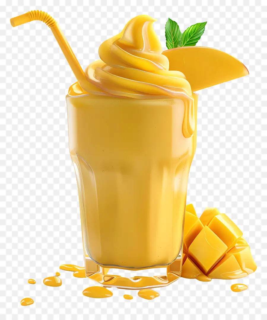 Smoothies De Manga，Batido De Manga PNG