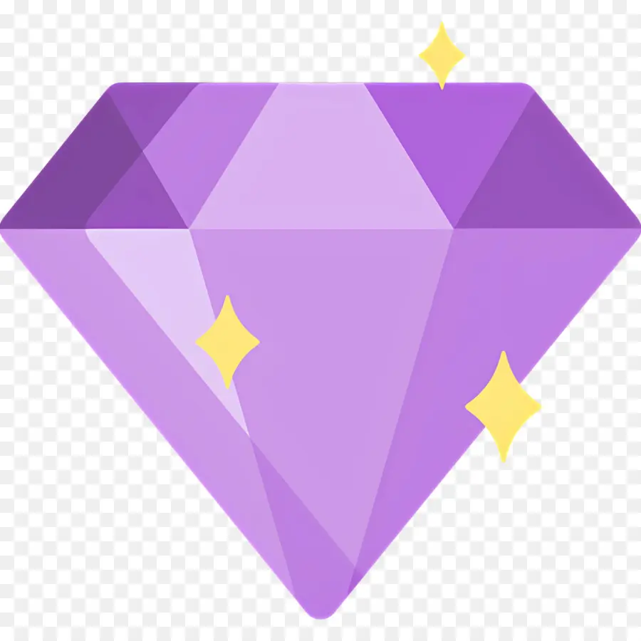 Joia，Diamante Roxo PNG