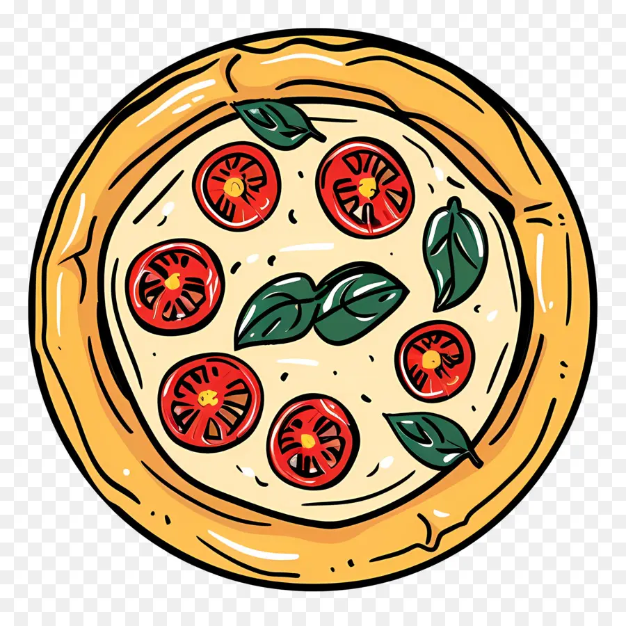 Pizza Marguerita，Pizza PNG