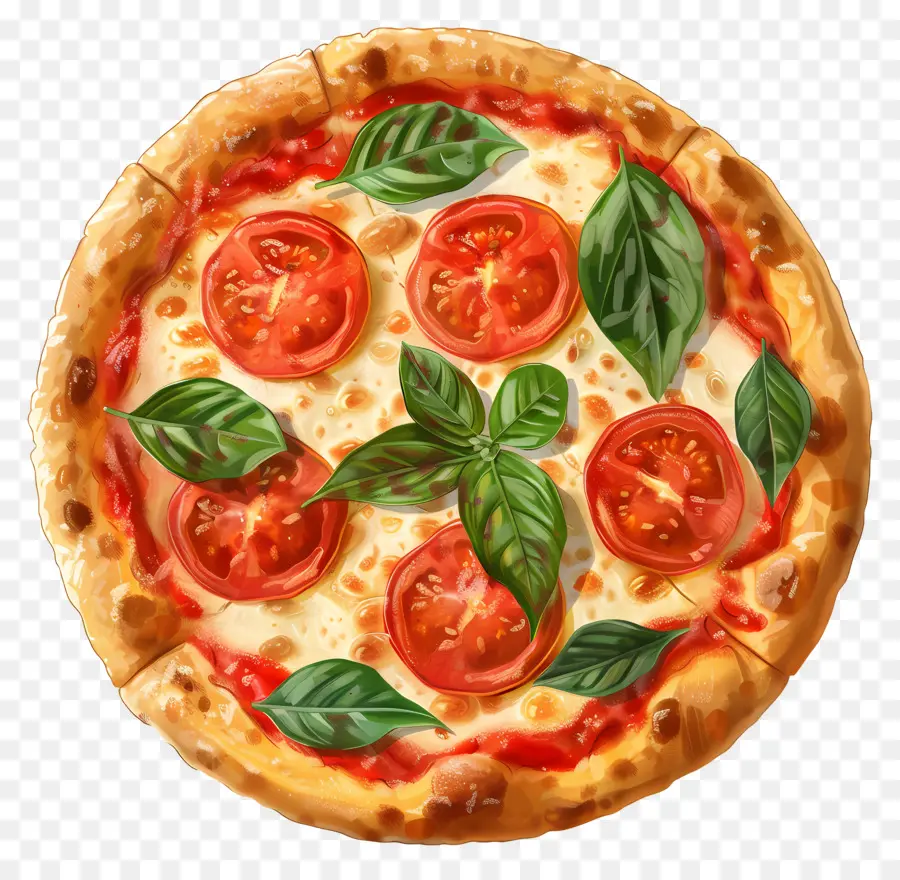 Pizza Marguerita，Pizza PNG