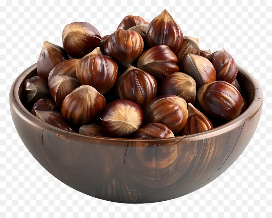 Castanhas，Tigela PNG