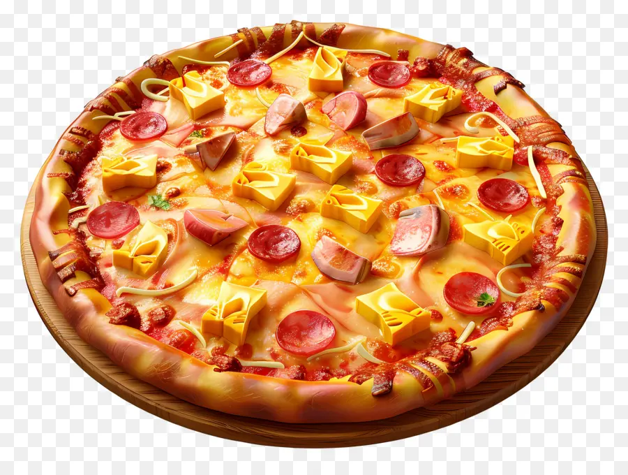 Pizza Havaiana，Pizza PNG