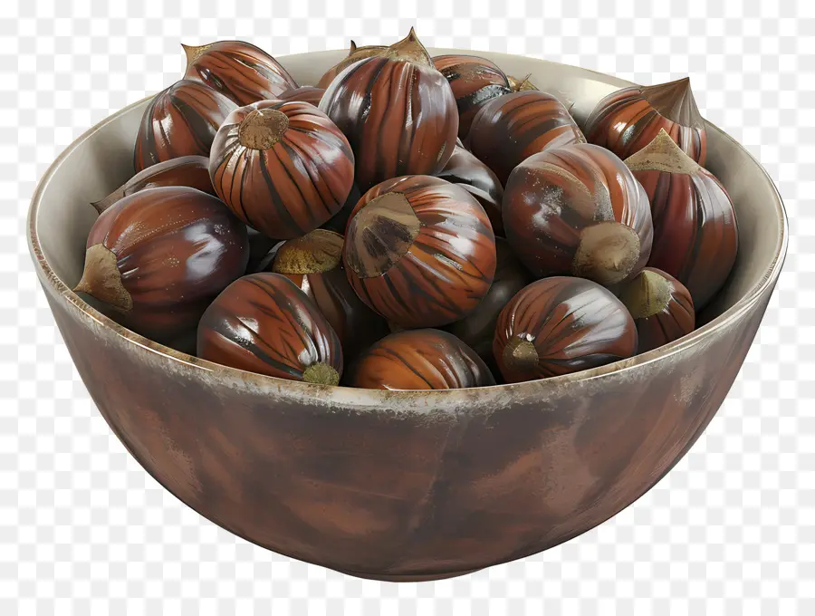 Castanhas，Tigela PNG