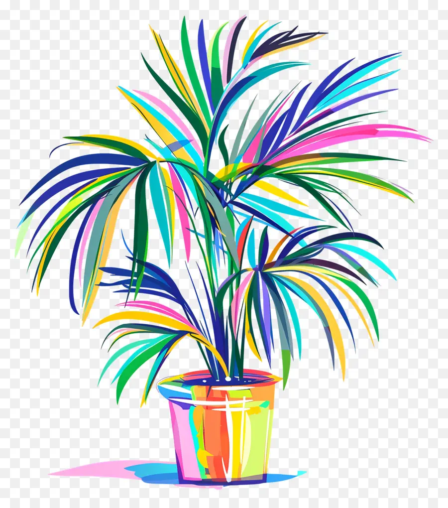 Palmeira De Salão，Planta Em Vaso PNG