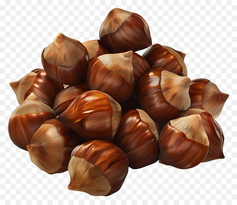 Castanhas，Avelãs PNG