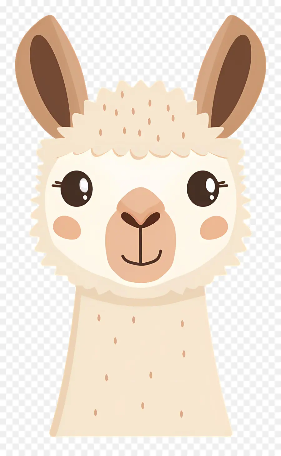 Cara De Alpaca，Lhama De Desenho Animado PNG