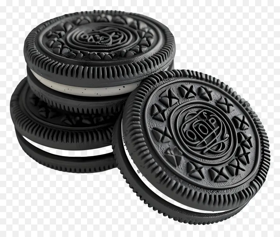 Biscoito Oreo，Biscoitos Recheados Com Creme PNG