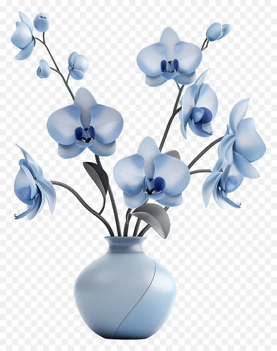 Orquídea Azul，Orquídeas Azuis PNG