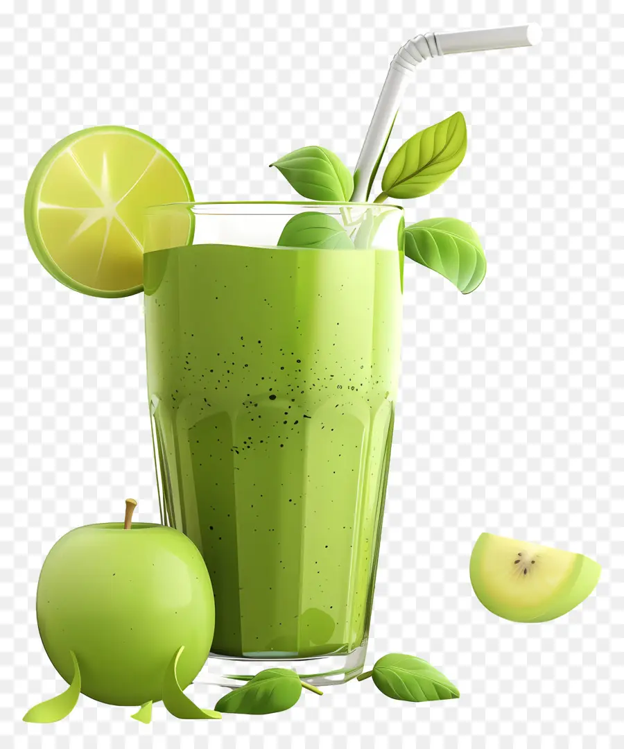 Smoothies Verdes，Batido Verde PNG