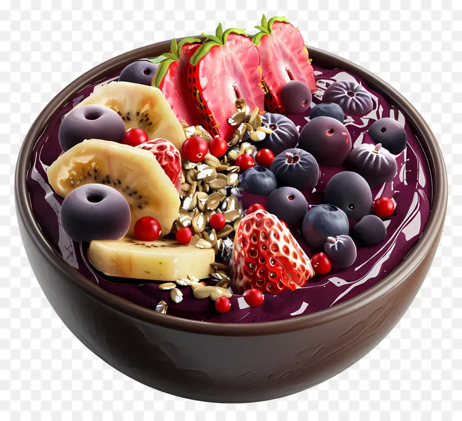 Tigela De Açaí，Frutas PNG