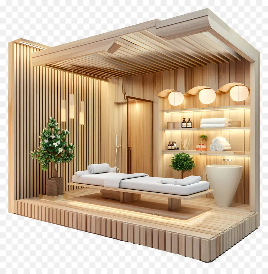 Tratamento De Spa，Quarto Spa PNG