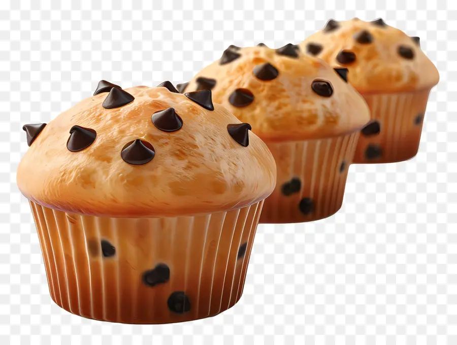 Muffins De Chocolate，Muffins De Mirtilo PNG